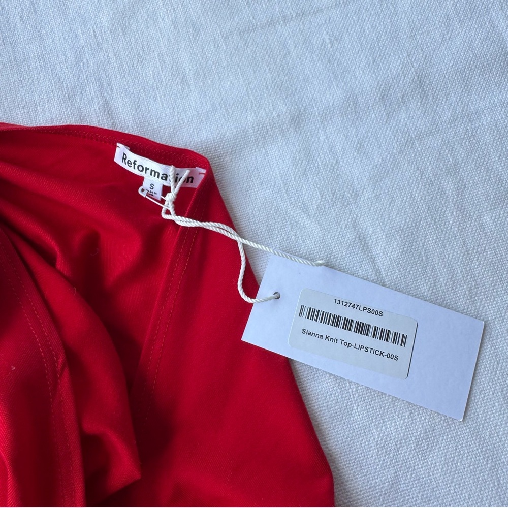 NWT Reformation One Shoulder Top - Picture 6 of 6